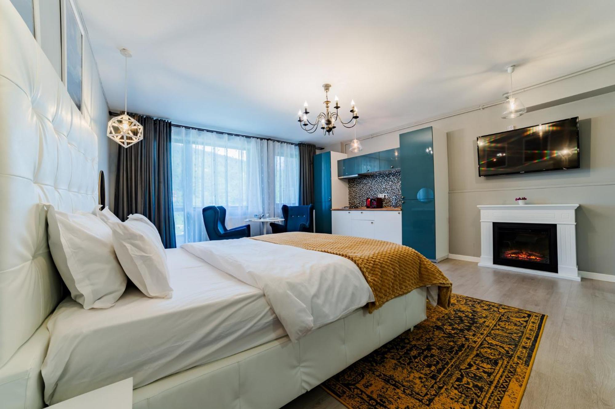 Romantic Jacuzzi Luxury Apartment Sinaia Eksteriør bilde